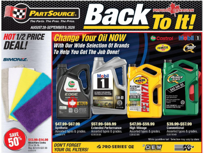 PartSource flyer Flyer