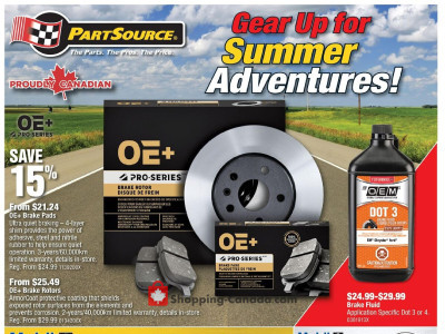 PartSource Flyer Thumbnail valid from Friday July 24, 2026 to Wednesday July 29, 2026