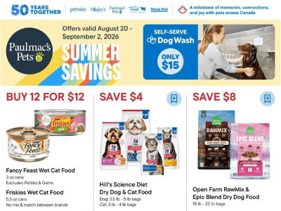 Paulmac's Pets flyer Flyer