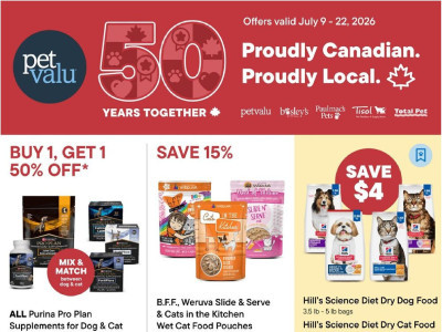 Pet Valu Base Flyer