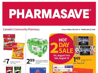 Thumbnail - Pharmasave weeklyadwest Flyer