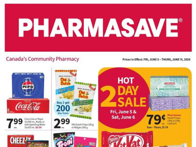 Thumbnail - Pharmasave weeklyadwest Flyer