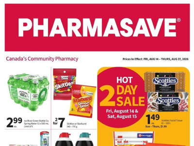 Thumbnail - Pharmasave weeklyflyer Flyer