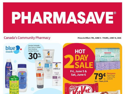Thumbnail - Pharmasave weeklyflyer Flyer