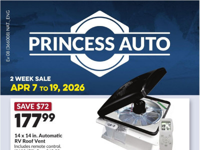 Princess Auto Outdated Flyer Thumbnail - Tuesday April 7, 2026 - Sunday April 19, 2026