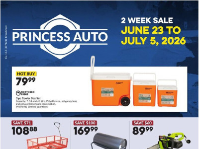 Princess Auto princessauto Flyer
