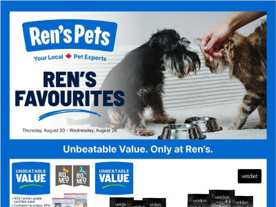 Ren's Pets Depot Base Flyer