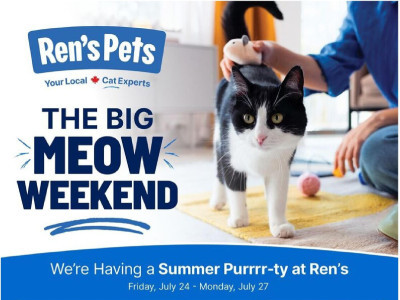 Ren's Pets Depot Flyer Thumbnail valid from Friday July 24, 2026 to Monday July 27, 2026