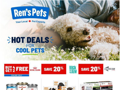 Ren's Pets Depot Flyer Thumbnail