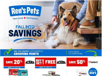 Ren's Pets Depot Base Flyer