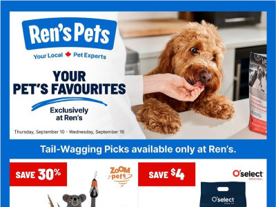Ren's Pets Depot Base Flyer