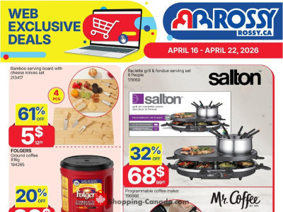 Rossy weekly Flyer