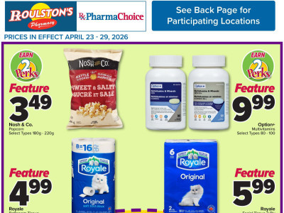 Roulston's Pharmacy Flyer Thumbnail
