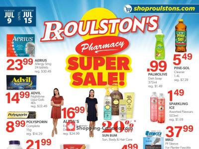 Roulston's Pharmacy Flyer