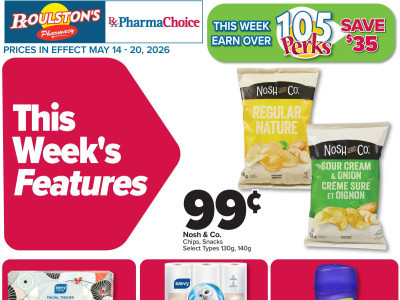 Roulston's Pharmacy Flyer