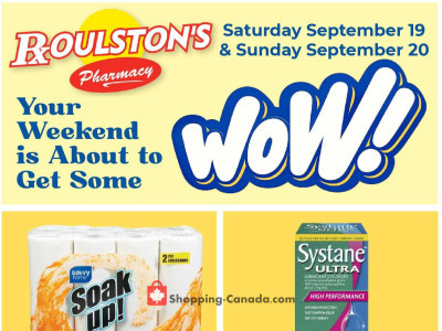 Thumbnail - Roulston's Pharmacy Flyer