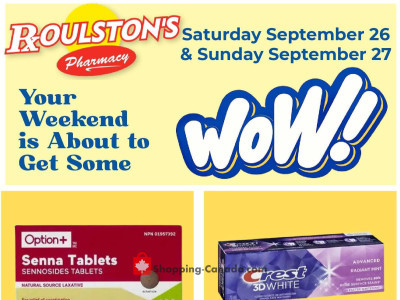 Thumbnail - Roulston's Pharmacy Flyer