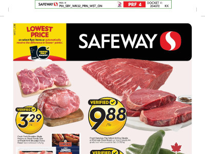 Safeway Flyer Thumbnail