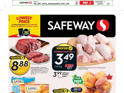 Safeway flyer Flyer