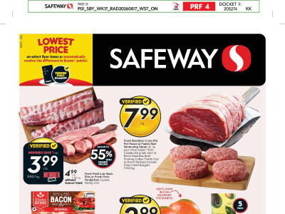 Thumbnail - Safeway flyer Flyer