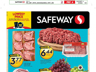 Safeway Flyer Thumbnail