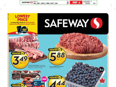 Thumbnail - Safeway flyer Flyer