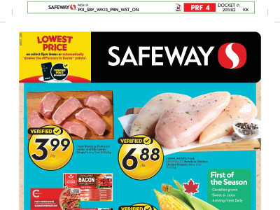Safeway flyer Flyer