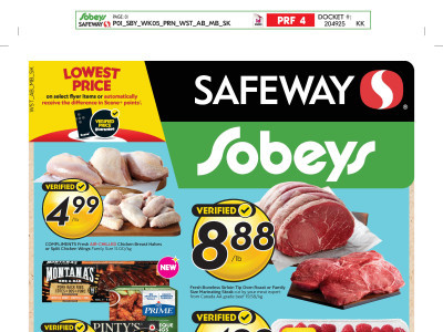 Safeway flyer Flyer