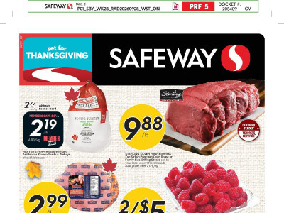 Thumbnail - Safeway flyer Flyer