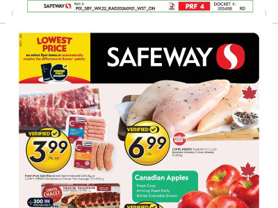 Safeway flyer Flyer