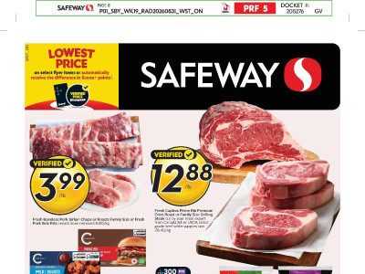 Safeway flyer Flyer