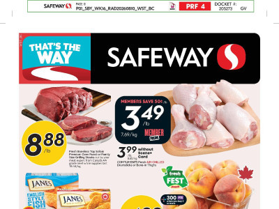 Safeway flyeronbc Flyer