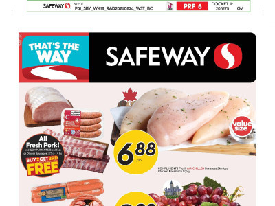 Thumbnail - Safeway flyeronbc Flyer