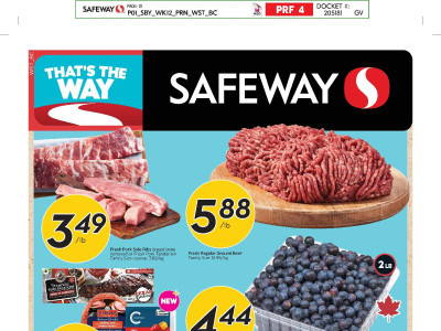 Thumbnail - Safeway flyeronbc Flyer