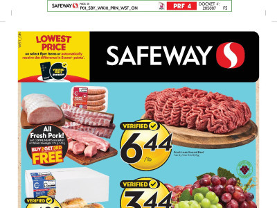 Safeway Flyer Thumbnail