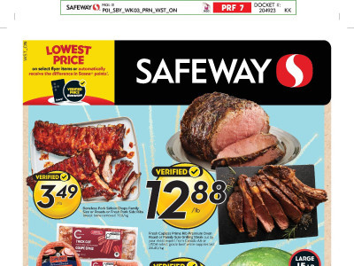 Safeway Flyer Thumbnail