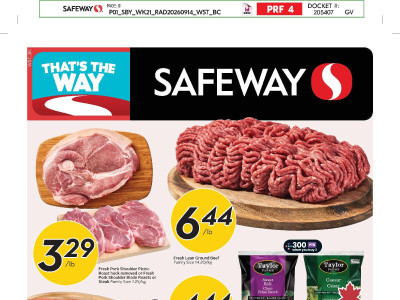 Thumbnail - Safeway flyeronbc Flyer