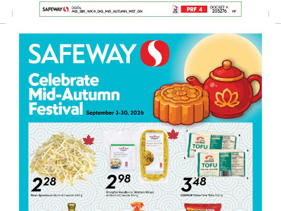 Thumbnail - Safeway seasonal Flyer