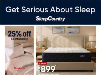 Sleep Country Base Flyer