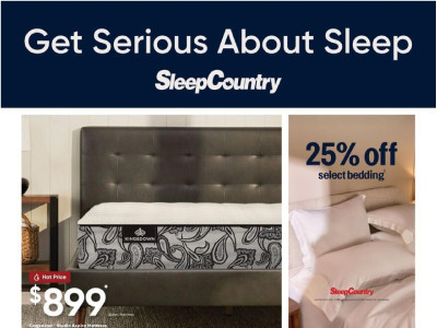 Sleep Country Base Flyer
