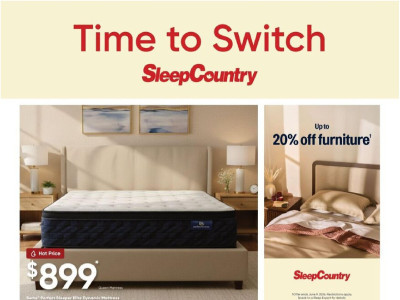 Sleep Country base Flyer