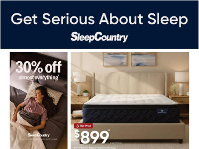 Sleep Country Base Flyer
