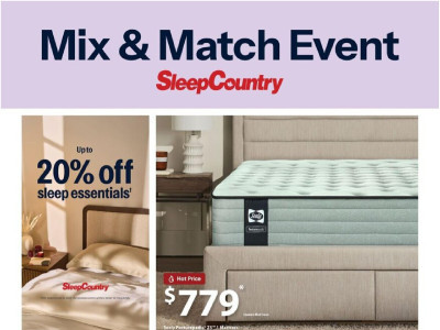 Sleep Country Base Flyer