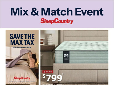 Sleep Country Flyer Thumbnail