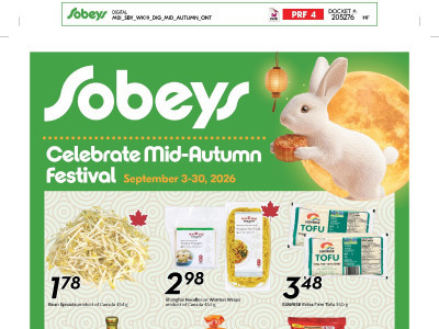 Thumbnail - Sobeys seasonal Flyer