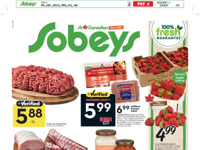Sobeys Flyer Thumbnail valid from Thursday July 2, 2026 to Wednesday July 8, 2026