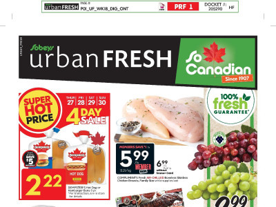 Thumbnail - Sobeys sobeysurbanfresh Flyer