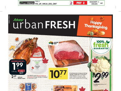 Sobeys Flyer Thumbnail valid from Thursday October 8, 2026 to Wednesday October 14, 2026