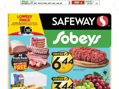 Sobeys Flyer Thumbnail valid from Thursday July 2, 2026 to Wednesday July 8, 2026