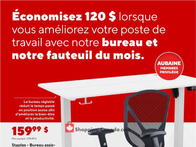 Staples Flyer Thumbnail valid from Tuesday September 1, 2026 to Wednesday September 30, 2026